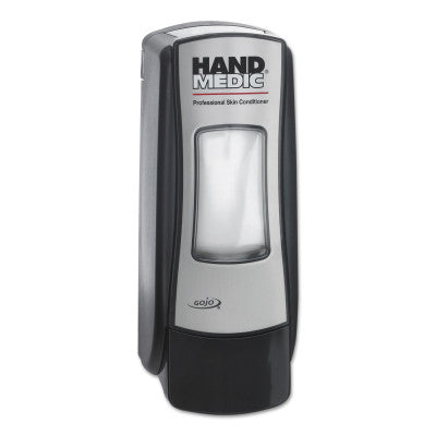 HAND MEDIC Skin Conditioner ADX-7 Dispensers, Chrome/Black, 700 mL