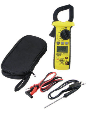 Rugged HVAC True RMS Amp Clamp Meters, 11 Function, 600A AC/DC