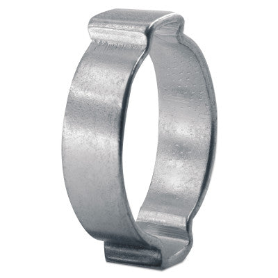 2-Ear Clamps, Zinc-Plated, 1 1/8 in Dia, 0.394"W