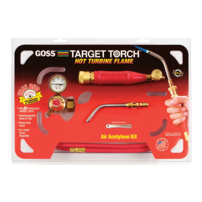Target Air-Acetylene Torch Outfits, 3/8 in, Acetylene (B), Soldering; Brazing