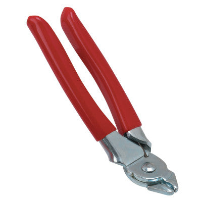 Hog Ring Pliers, 6 1/2 in, w/45 Degree Tip, Alloy Steel