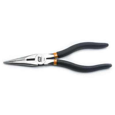 Chain Nose Pliers, Needle Nose, High Alloy Steel, 7.81 in Long, 2.31 in Jaw