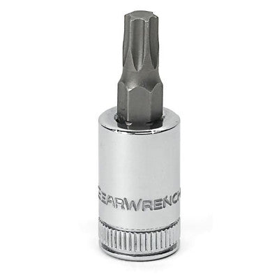 3/8 in Drive Torx Bit Sockets, 3/8 in Drive, 1.85 in Long, T55 Tip