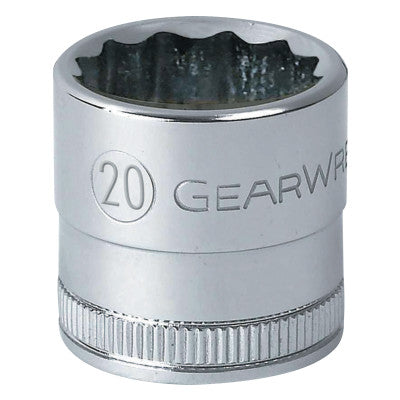 1/2 in Drive Standard Sockets, 1.256 in, 12 Point