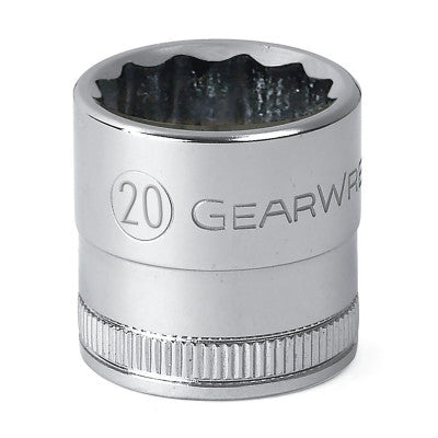 Surface Drive 6 Point Standard Metric Sockets, 1/2 in Dr, 11 mm Opening