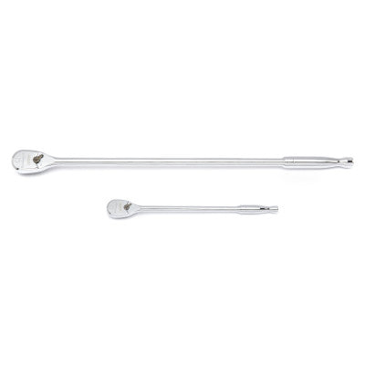 120XP Extra Long Handle Teardrop Ratchet Sets, 1/4 in; 3/8 in Dr, 18 in; 9 in L