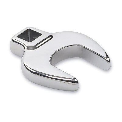 Crowfoot Wrenches, 3/8 in Drive, 12 mm Opening, Full Polish Chrome