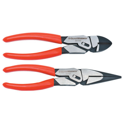 2 Pc PivotForce Compound Action Plier Set, 8 in (both), Steel