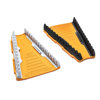 Wrench Rack Sets, Yellow, 9 in Long