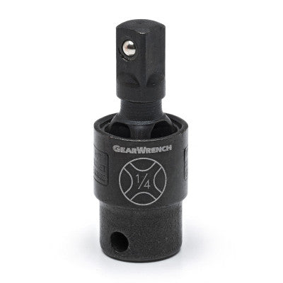 Impact Universal Joint Pinless, 1/4 in Dr, 4.05 in Long