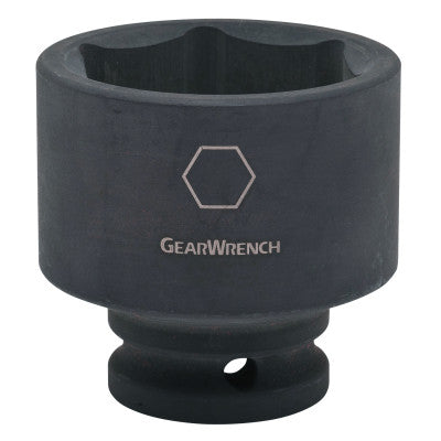 3/4 in Drive Standard Impact Sockets, 2.205 in, 6 Point