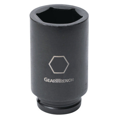 3/4 in Drive Deep Impact Sockets, 2.205 in, 6 Point
