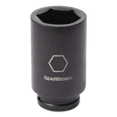 3/4 in Drive Deep Impact Sockets, 2.283 in, 6 Point