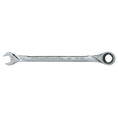 XL Ratcheting Combination Wrenches, 14 mm Opening, 9 1/4 in