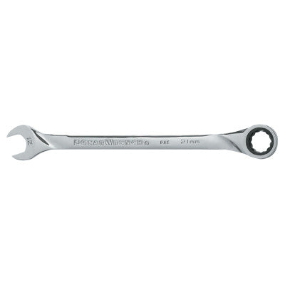 XL Ratcheting Combination Wrenches, 21 mm Opening, 12 1/2 in