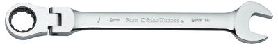 Flex Combination Ratcheting Wrenches, 22 mm