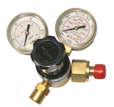 Flow Gauge Regulators, Carbon Dioxide, CGA 320, 4,000 psi inlet