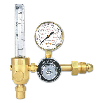 Flowmeters/Regulators, Argon, CGA 580, 4,000 psi inlet