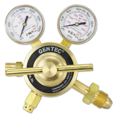 Single Stage Regulators, Inert Gases, CGA 580, 4,000 psi inlet