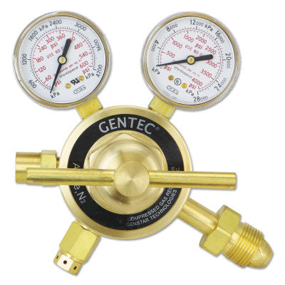 Single Stage Regulators, Inert Gases, CGA 580, 4,000 psi inlet