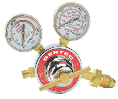 Single Stage Regulators, Acetylene, CGA 510, 400 psi inlet