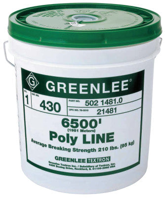 Poly Lines, 24 lb Cap., 5,200 ft