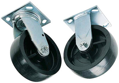 Swivel Caster Sets, 6 in, 500 lb, Casters Set