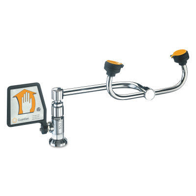 Deck Mount 90 Swivel Eye Washes, Left Hand