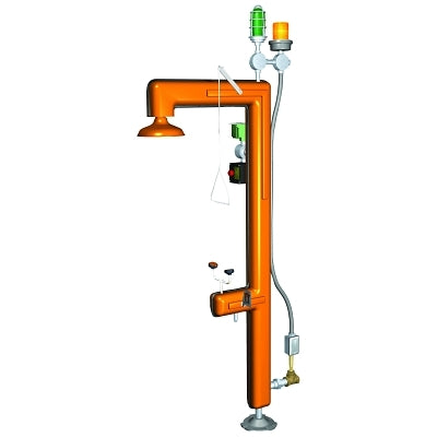 HEATED SAFETY STATION W/EYE/FACE WASH BOT. INLET