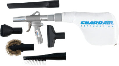 Gun Vac XL Vacuum Kits, Crevice Tool, (3) Brushes, Upholstery Tool