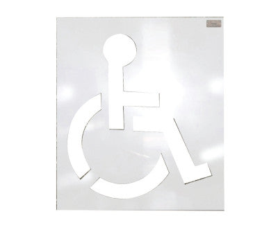 39" HANDICAP STENCIL