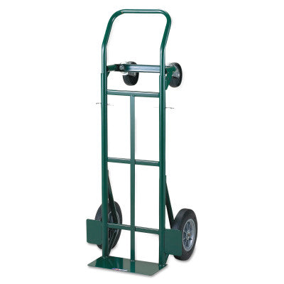 Super Steel Convertible Hand Truck, 700lb Cap., 7 x 14in Base, Continuous Handle