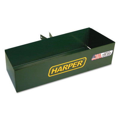 Tool Boxes, Bolt On, Steel, 14 /14 in L x 5 in W x 3 in D, Green