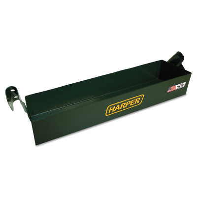 Tool Boxes, Bolt On, Steel, 17 1/2 in L x 5 in W x 3 in D, Green