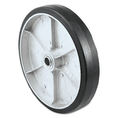 Truck Wheels, WH 62, Molded on Rubber, 10 in Diameter