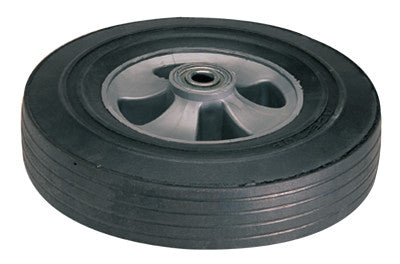 Truck Wheels, WH 64, Solid Rubber, 10 in Diameter