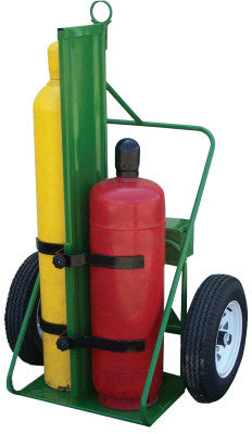 500 Series Carts, Holds 2 Cylinders, 9.5"-12.5" dia., 1,800 lb. Load Cap.