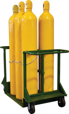 Running Gear Series Carts, Holds 6 Cylinders, 9.5" dia.