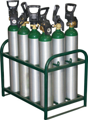 Medical Series Stands, Holds 12 D or E Cylinders