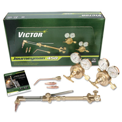 Journeyman 450 Heavy Duty Cutting and Welding System, 2 in, Oxygen; Acetylene