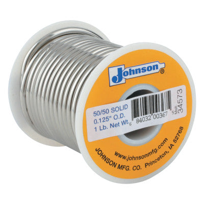 Wire Solders, Spool, Solid Core, 1/8 in, 40% Tin, 60% Lead