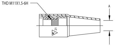 Weldskill Nozzles, 1/2", For Part Nos. 51, 51-23