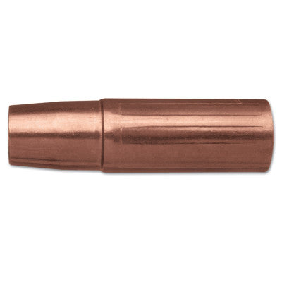 WeldSkill 23 Series Nozzles, 1/8 in Tip Recess, 3/8 in Bore, Copper Alloy