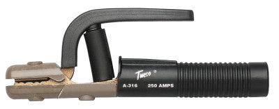Tong Electrode Holders, 250 A, Copper Alloy, For Ball Point-2/0, 3/16" Capacity