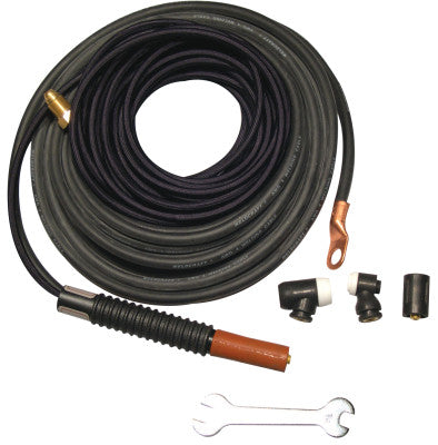 WP-150 Air-Cooled Flexible Tig Torch Kit, Flex Head, 2 in, One-Piece 25 ft Cable