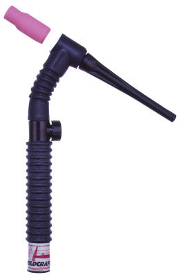 WP-17FV Water Cooled Tig Torch Body, Flexible Head, 7/8 in