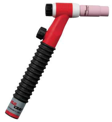 WP-17V Air Cooled Tig Torch Kit, Angled Head, 7/8 in, One-Piece 12.5 ft Cable