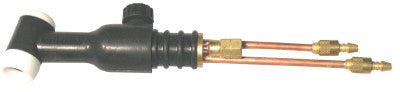 WP-18V Water Cooled Tig Torch Body, Angled Head, 1 3/8 in