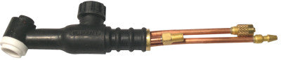 WP-20V Water Cooled Tig Torch Body, Angled Head, 3/4 in Handle