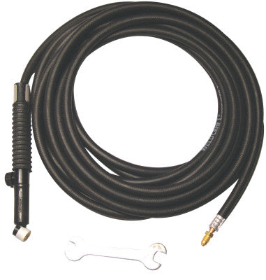 WP-24FV Tig Torch Kit, Flexible Head, 3/4 in Handle, 25 ft Cable